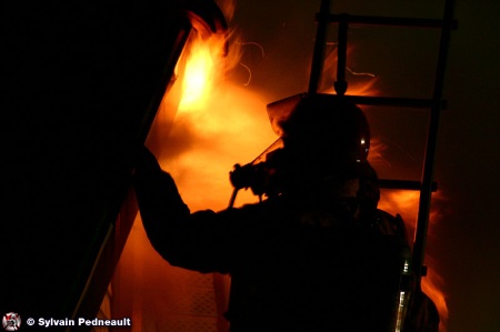 Incendie de maison