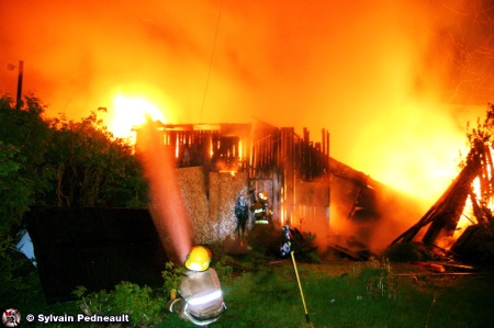 Incendie 4 alarmes