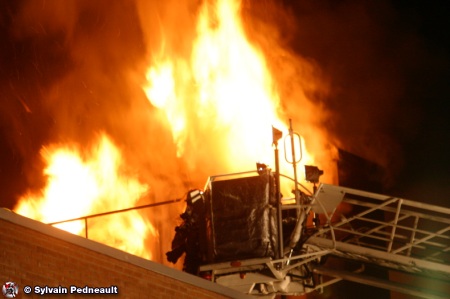 4ième alarme dans une usine