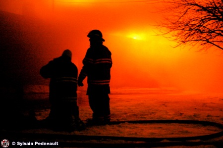 Incendie majeur à Ste-Julie