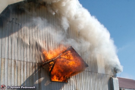 Incendie de ferme