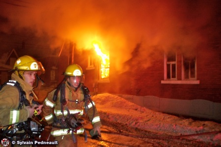 5ième alarme à Saint-Hyacinthe
