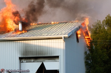 Feu de garage commercial